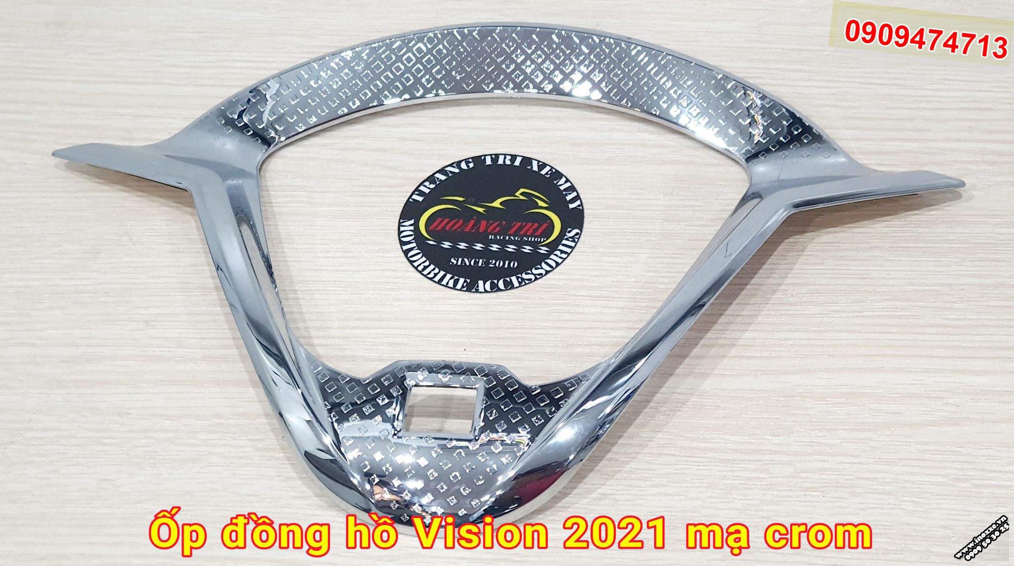 Ốp đồng hồ mạ Crom Vision 2021